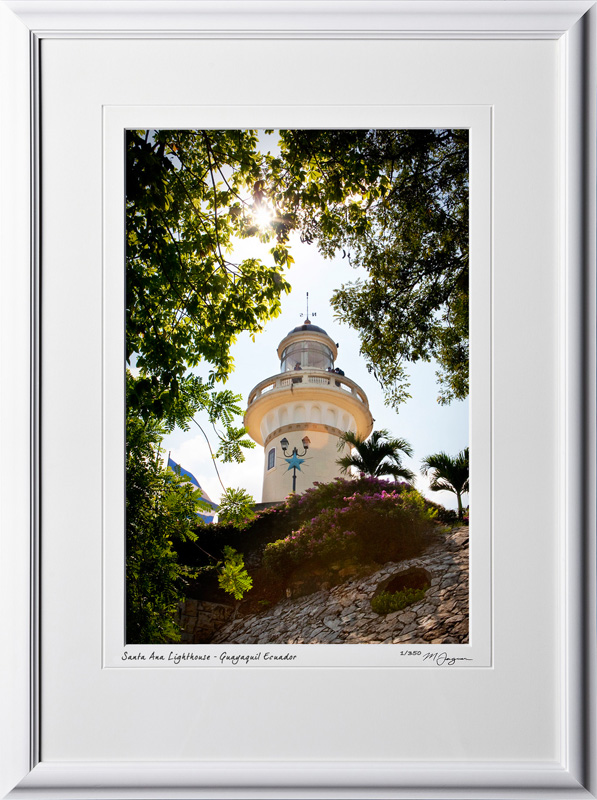 S110506 016 Santa Ana Lighthouse - Guayaquil Ecuador - shown as 12x18
