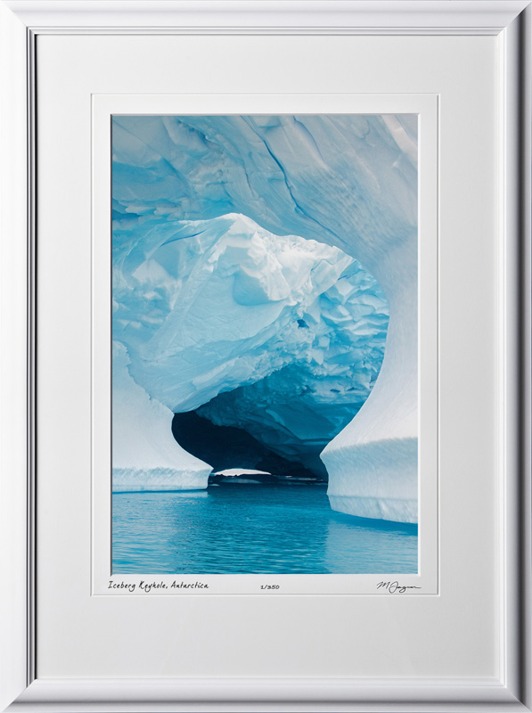 S130112H Iceberg Keyhole - Antarctica - shown as 12x18