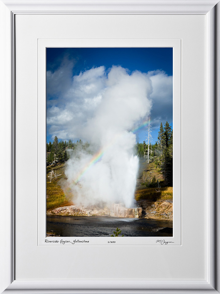 13092338 Riverside Geyser - Yellowstone - shown as 12x18