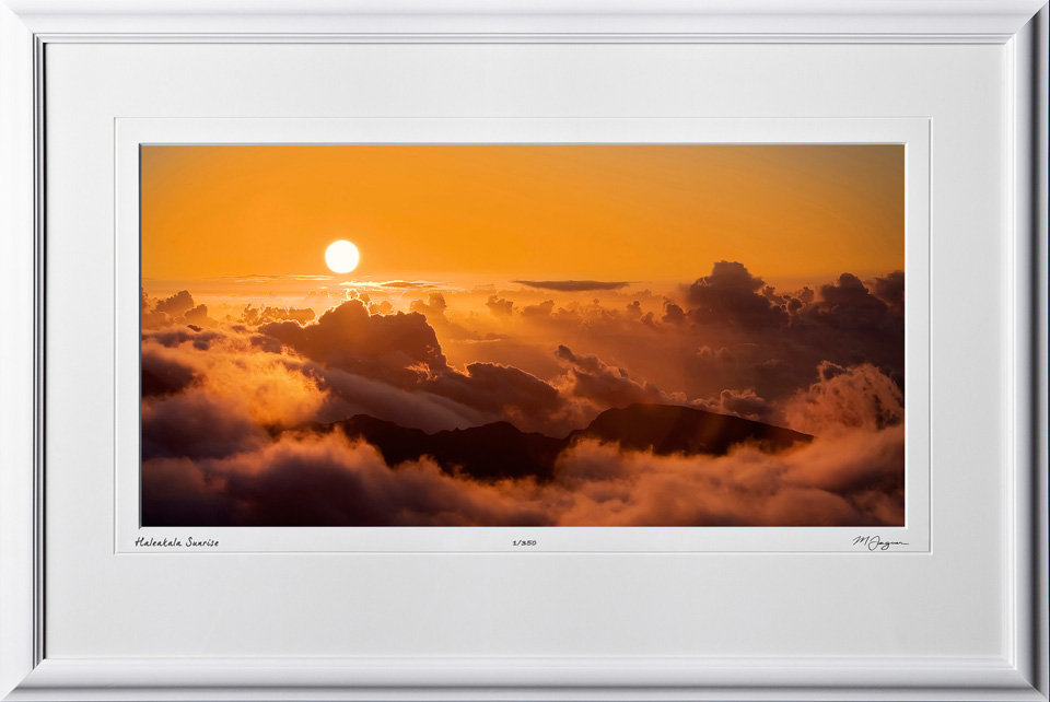 S080407B Haleakala Sunrise - Maui Hawaii - shown as 12x24