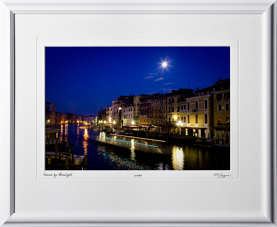 S100924A Venice By Moonlight - Italy - shown as 12x18