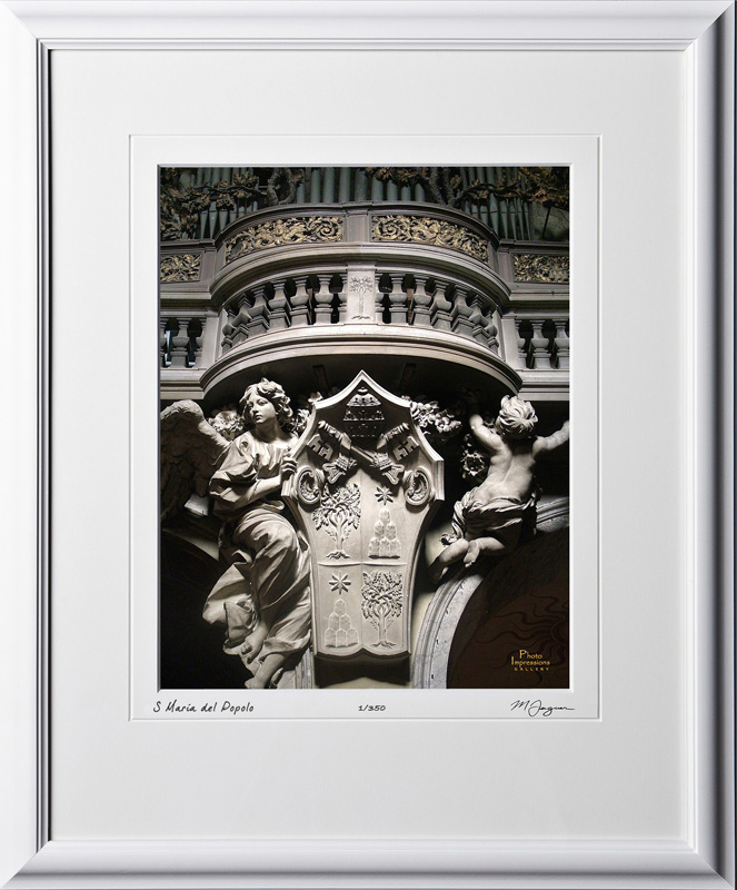 A060421C Basilica Parrocchiale Santa Maria del Popolo - Rome Italy - shown as 12x14
