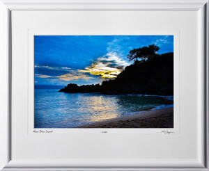 S080410B Maui Blue Sunset - Hawaii - shown as 12x18